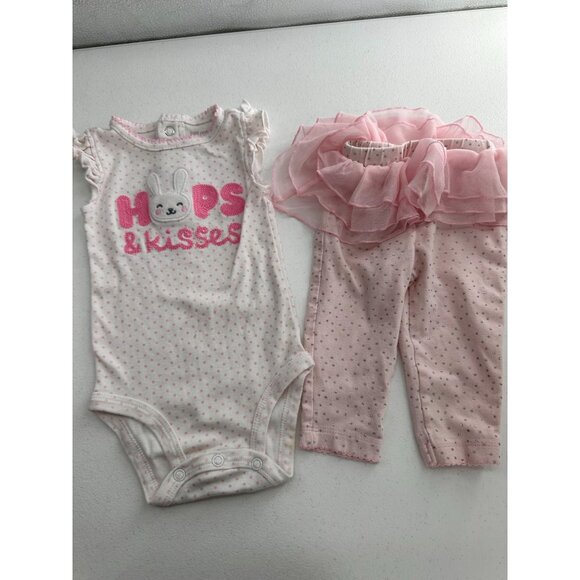 Baby Girl Clothing Bundle 0-3M Mixed Brands & Styles Dresses Tops Bottoms Romper - Picture 16 of 16